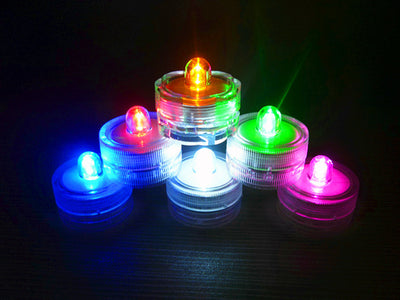 Linterna LED Multicolor Sumergible para Buceo