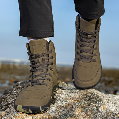 Botas de Senderismo de Cuero Premium con Puntera Ancha para Hombre - Image 8