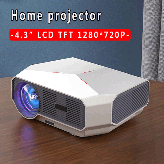 Proyector Portátil WiFi 1080P HD con Conexión por Voz para Móvil
