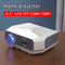 Proyector Portátil WiFi 1080P HD con Conexión por Voz para Móvil