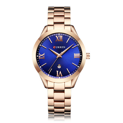 Reloj CURREN 9007 Oro Rosado para Mujer - Lujo y Elegancia en tu Muñeca - Image 6
