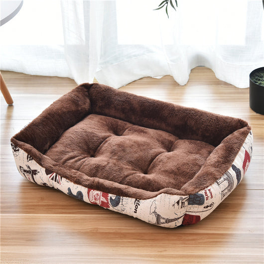 Cama Ortopédica para Perros Grandes - Colchón Acolchado Golden Retriever Otoño Invierno - Image 5