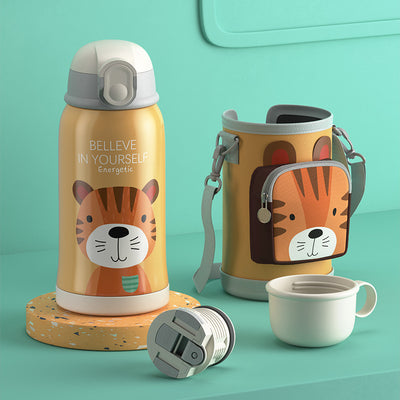 Vaso Portátil para Bebé con Tapa de Viaje - Image 3