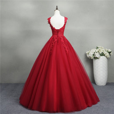 Vestido Princesa Tutú V-Escote Primavera para Novia - Image 8