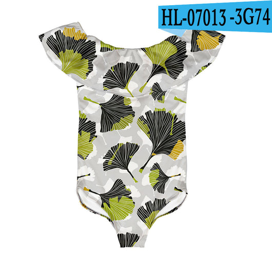 Traje de Baño Enterizo Hombro Descubierto - Image 7