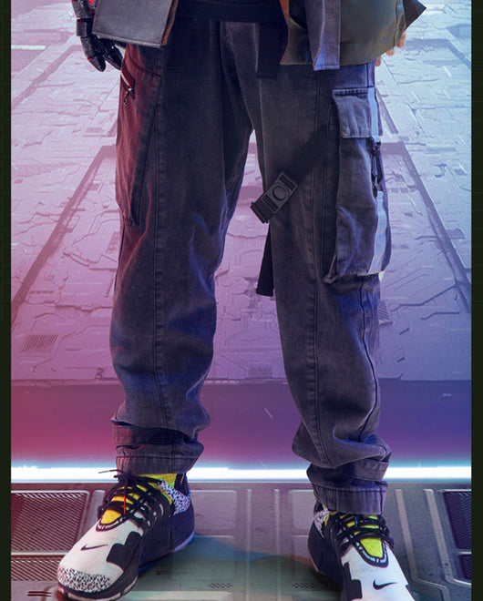 Pantalones Funcionales Dark City Holgados - Image 5