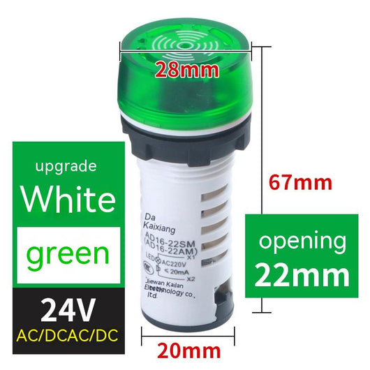 Zumbador Intermitente con Luz y Sonido - Image 32