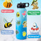Pack de 200 Stickers Decorativos Impermeables para Equipaje, Cuadernos y Laptops