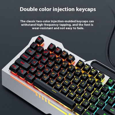 Bundle Completo: Teclado Mecánico, Ratón Alámbrico y Audífonos Gaming - Image 3