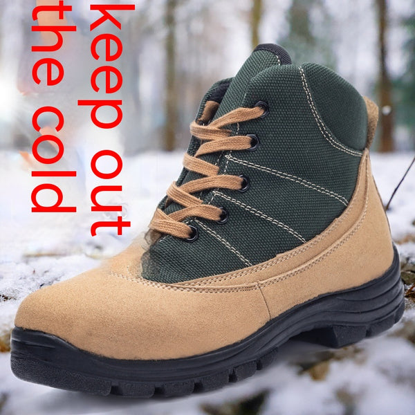 Botas de Lana para Hombre con Forro Polar Grueso