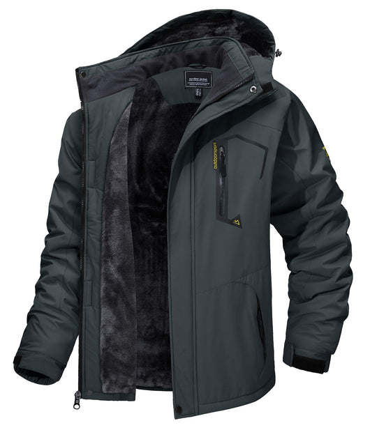 Chaqueta Térmica Impermeable para Hombre - Abrigo Grueso Invierno y Otoño - Image 13