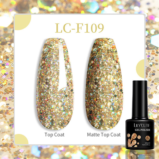 Set de 184 Colores de Esmalte Gel Profesional con Base y Top Coat Sin Lavado - Image 10