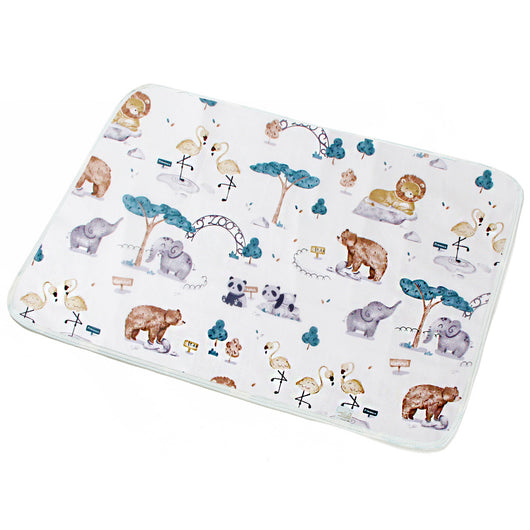Cambiador Portátil Impermeable para Bebé - Algodón Transpirable con Diseño Infantil - Image 20