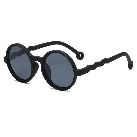 Gafas de Sol Infantiles Redondas con Protección UV y Patillas Flexibles - Image 19