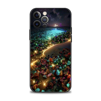 Funda Protectora para Celular Diseño Playa Resistente a Caídas - Image 18