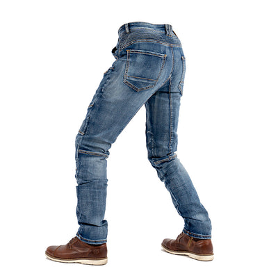 Pantalones Vaqueros para Motocicleta con Elasticidad Alta para Hombre y Mujer - Image 3