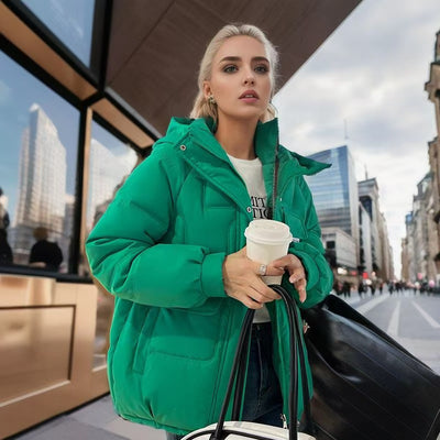 Abrigo Grueso para Otoño e Invierno para Mujer - Image 3
