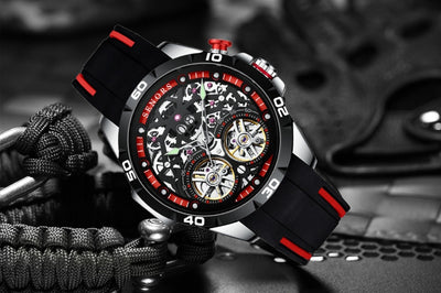 Reloj Mecánico Automático Hueco Luminoso para Hombre - Image 12