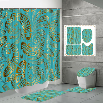 Cortina de Baño Impresa en 3D sin Perforaciones - Poliéster Premium - Image 14