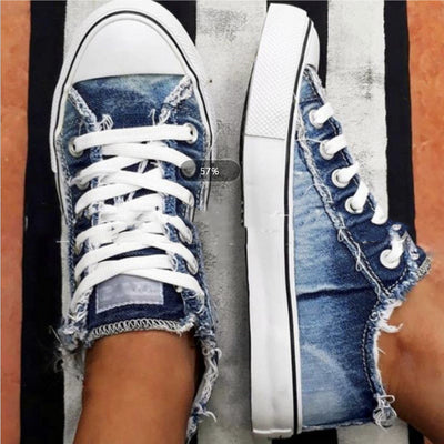 Zapatillas Canvas Desgastadas Estilo Urbano - Image 16