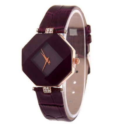 Reloj de Moda con Esfera de Corte Diamante - Image 5