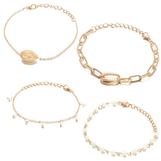 Pulsera Cadena Dorada Oversized - Image 2