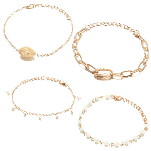 Pulsera Cadena Dorada Oversized - Image 2