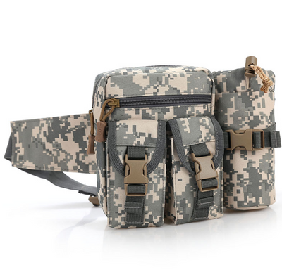 Bolsa Táctica Impermeable para Cintura con Compartimentos para Botellas - Image 2