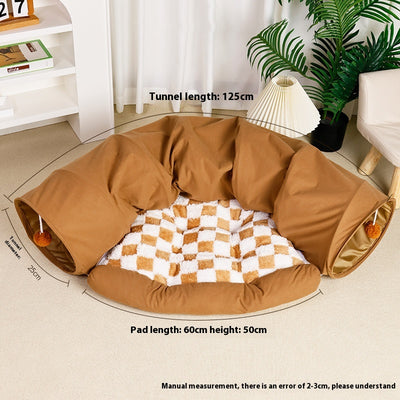 Nido Cálido para Gatos - Cama de Seguridad y Juguete - Image 5