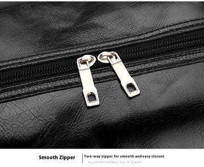 Maleta de Viaje Ejecutiva PU Capacidad Grande - Bolsa Retro para Viajes Cortos - Image 34