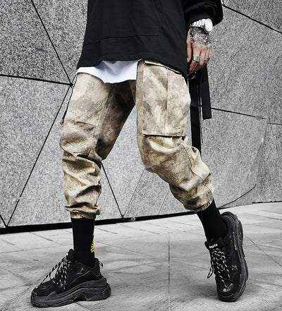 Pantalones Cargo Camuflaje Sueltos - Estilo Hip Hop Urbano para Hombre - Image 3