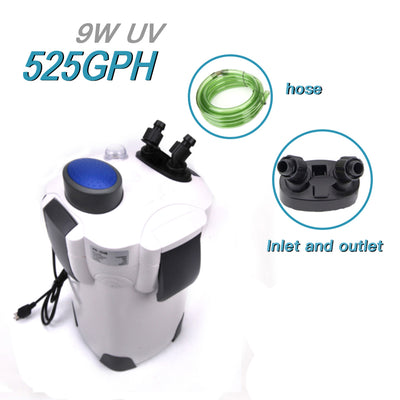 Filtro Externo con Lámpara UV para Acuarios - Purificación y Control de Algas - Image 5