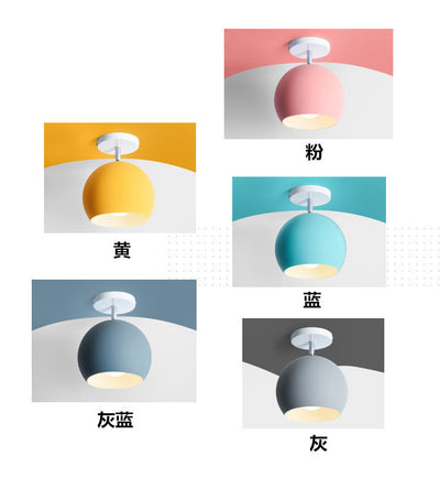 Lámpara LED de Techo Macaron para Pasillos - Luz Moderna en Hierro - Image 33