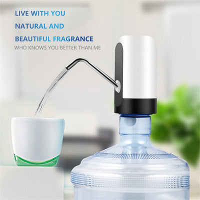 Bomba de Agua Automática Inteligente USB Recargable para Botellas