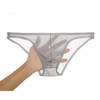 Calzoncillos Tipo Bóxer Hombre Translúcidos Ultradelgados Ice Silk - Image 15