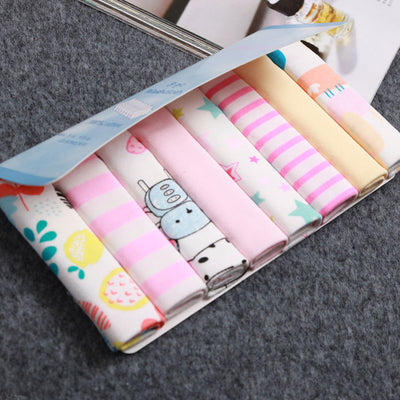 Pack de 8 Pañoletas de Gasa de Algodón para Bebé - Toallitas Absorbentes Recién Nacido - Image 5