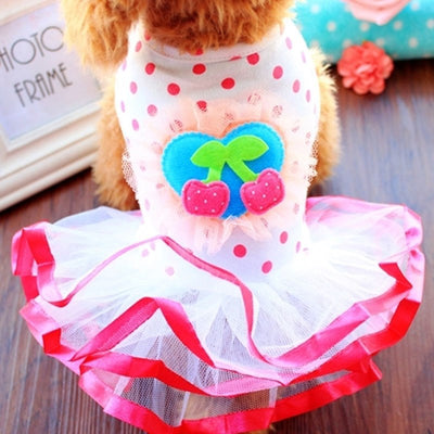 Vestido Princesa Ligero para Perros Pequeños - Colección Primavera Verano