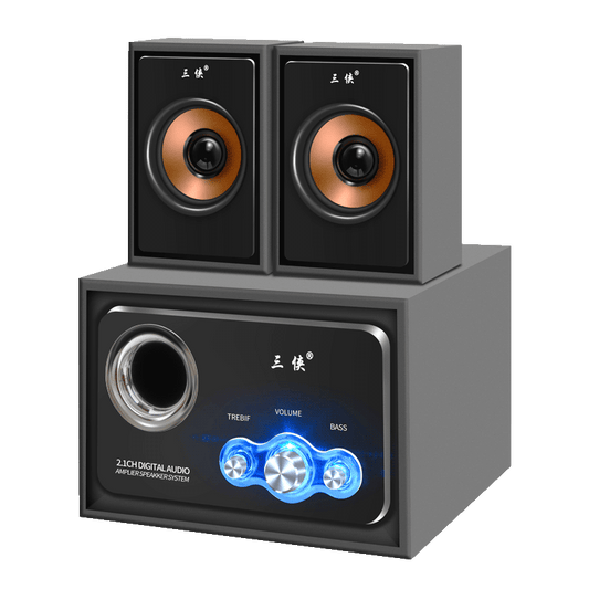 Parlante Bluetooth Portátil con Subwoofer para Notebook