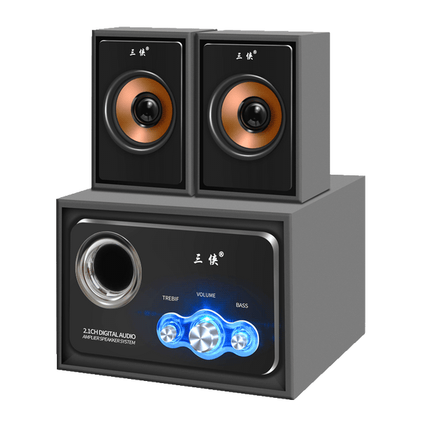 Parlante Bluetooth Portátil con Subwoofer para Notebook
