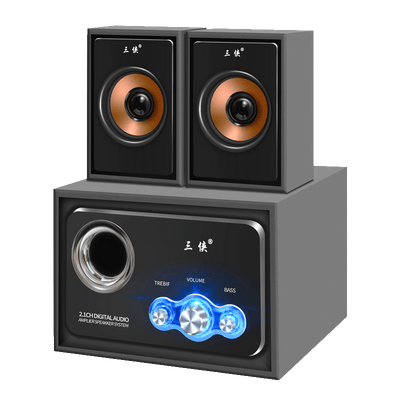 Parlante Bluetooth Portátil con Subwoofer para Notebook