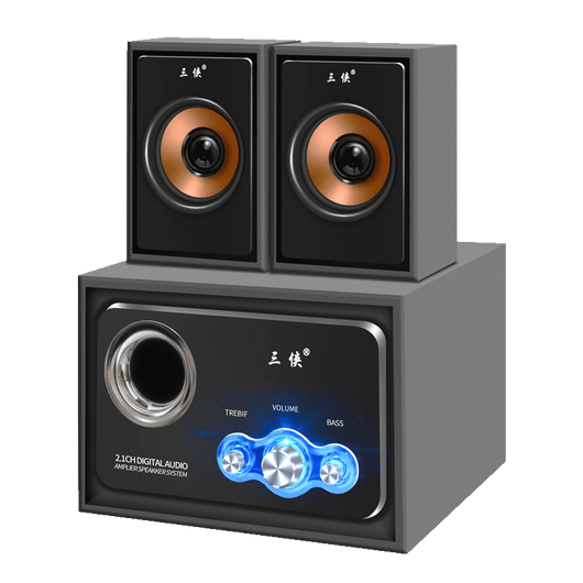 Parlante Bluetooth Portátil con Subwoofer para Notebook