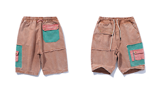 Shorts Casuales Retro Japonés para Parejas - Estilo Urbano Tide Brand - Image 6