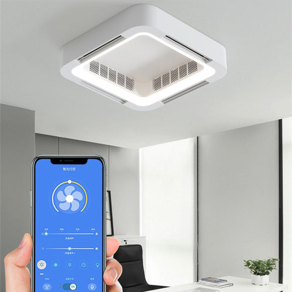 Ventilador de Techo sin Aspas con Luz LED Inteligente