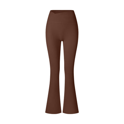 Pantalones Yoga Cintura Alta con Textura Satinada y Control Abdominal - Image 2