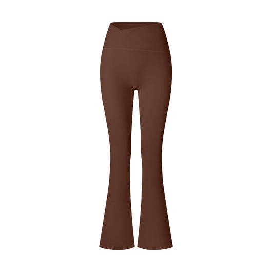 Pantalones Yoga Cintura Alta con Textura Satinada y Control Abdominal - Image 2