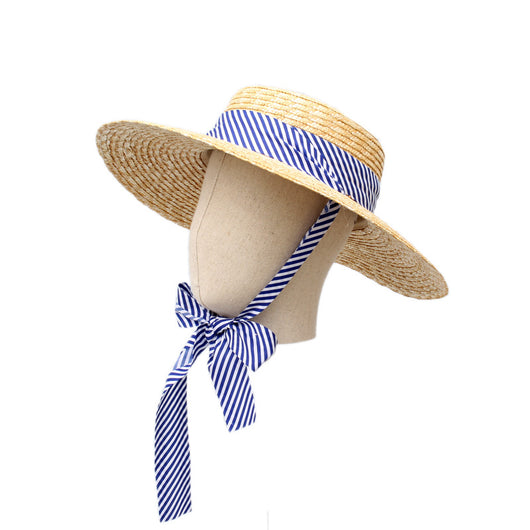Sombrero de Paja con Lazo para Mujer - Estilo y Personalidad - Image 4