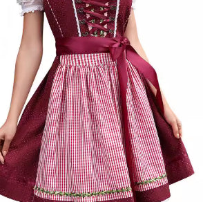 Disfraz de Camarera Sexy Halloween - Vestido Mini Dirndl para Mujer - Image 9