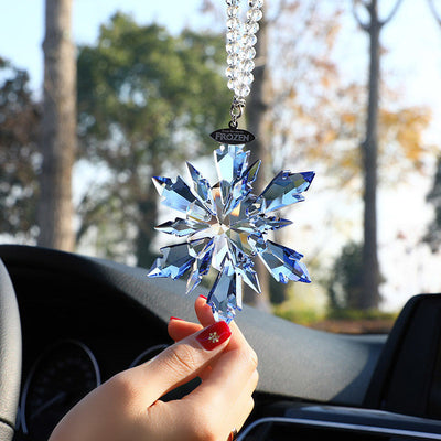 Adorno de Cristal para Espejo Retrovisor - Copo de Nieve Elegante - Image 10
