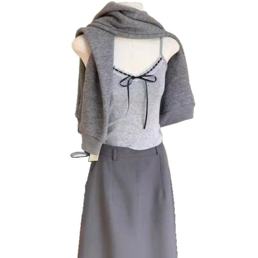 Camiseta Escote V con Moño Elegante para Mujer - Image 2