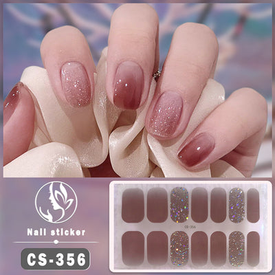Uñas Postizas Impermeables de Color Sólido para Nail Art - Image 19